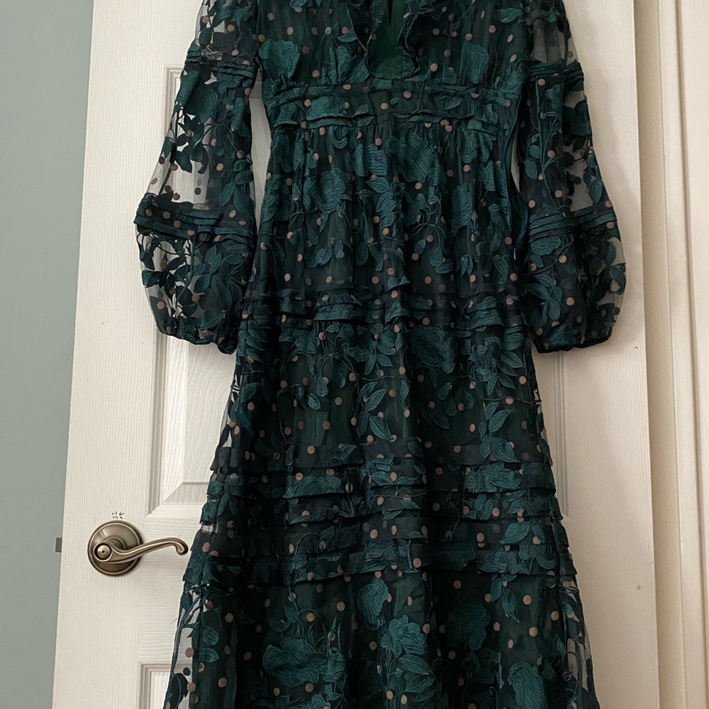 hemant & nandita midi dress